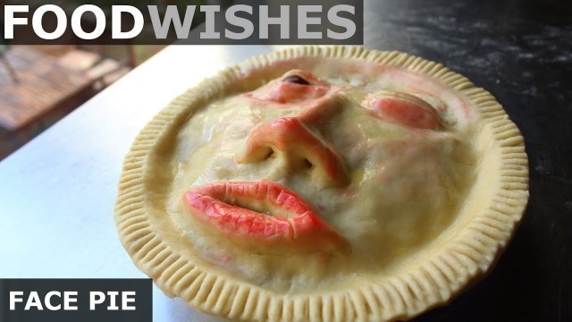 'Face Pie - Halloween Meat Pie - Food Wishes'