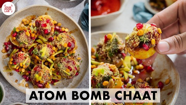 'Atom Bomb Chaat | NO FRY Healthy Chaat | Kuliya Chaat | Chef Sanjyot Keer'