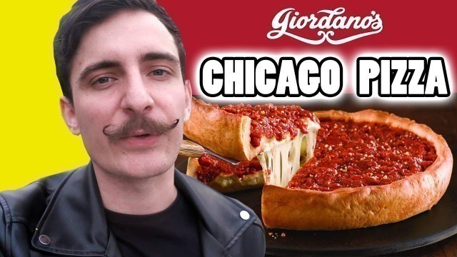 'FAST FOODY w USA: DEEP DISH PIZZA Chicago style'