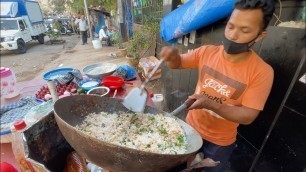 'Mumbai Chef\'s Super Wok Skills | Anda Fried Rice | Indian Street Food'