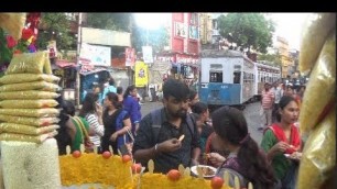 'Mouthwatering Masala Puri Chaat, Papri Chaat, Ghugni Chaat Of Kolkata  | Street Food Of India Veg'