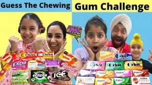 'Guess The Chewing Gum Challenge | RS 1313 FOODIE | Ramneek Singh 1313 | RS 1313 VLOGS'