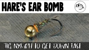 'Fly Tying Tutorial: The Hare Bomb: Hare\'s Ear Fly on Steroids'