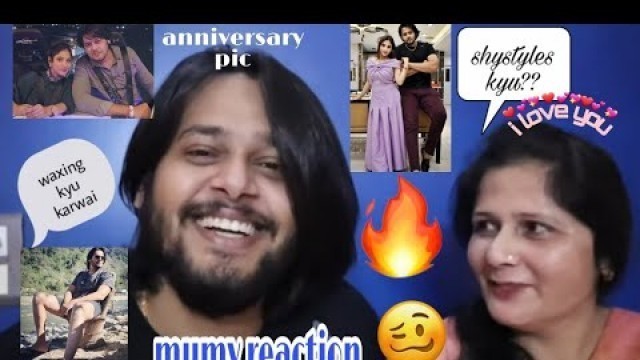 'My Indian Mom reacts To my Instagram pictures || shystyles ki video dekh k kya boli?? || masatuber'