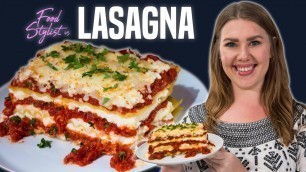 'Food Stylist Shares Secrets to the Perfect Lasagna | Food Styling Tips and Tricks'