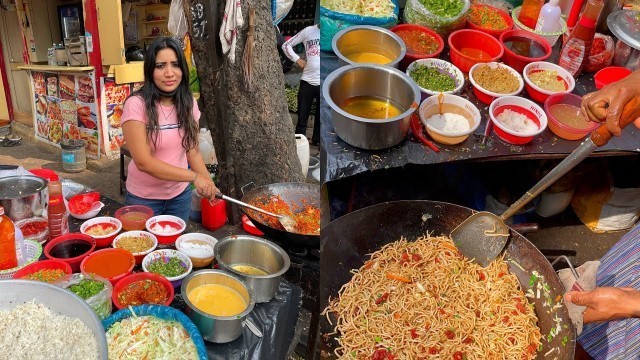 'Pinki ka sabse desi chinese food stall|| इसे zyada desi chinese खाना आपने कभी भी नहीं खाया होगा 