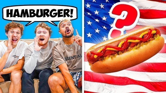 'YouTubers Guess the The World\'s Most Popular Foods!'