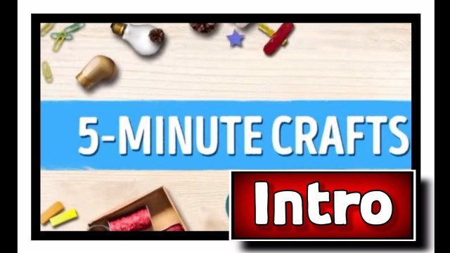 '5 Min Crafts Intro | Famous Intros #Shorts'