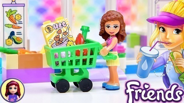 'Lego Friends Heartlake Supermarket Build and Silly Play'