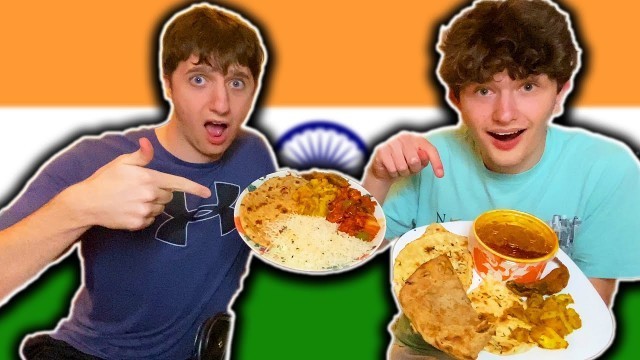 'Americans Try MORE INDIAN FOOD for the First Time | Rogan Josh, Gulab Jamun, & MORE!'