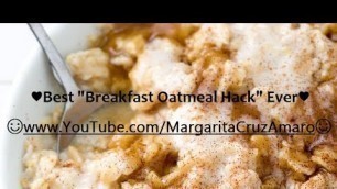 'MCDONALD\'S BREAKFAST OATMEAL HACK'