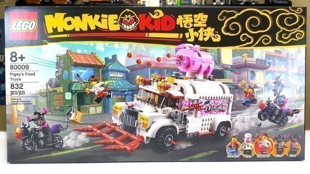 'LEGO Monkie Kid 80009 PIGSY\'S FOOD TRUCK Review!'