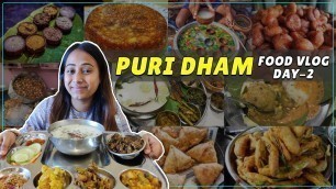 'Puri Food Vlog| Pohala Thali, Chena Poda, Khaja, Street Snacks & More  | Odisha Food Series Ep-3'