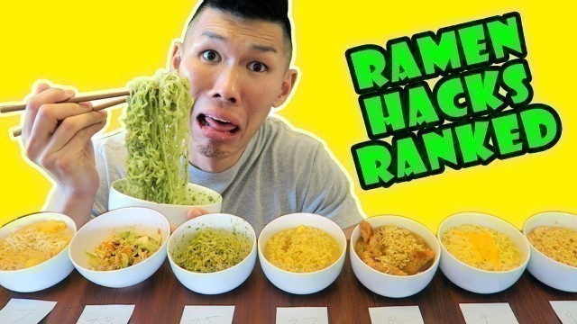 'RAMEN HACKS RANKED: TASTE TEST Delicious/GROSS || Life After College: Ep. 532'