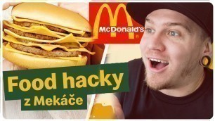 'Toto sú McDonalds FOOD HACKY (najdivnejšie lifehacky)'