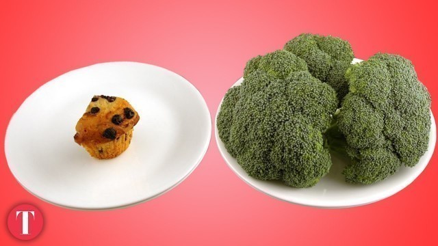 'This Is What 200 Calories Look Like: Junk vs. Healthy Food'