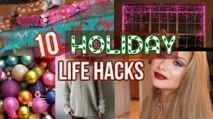 'Easy DIY Holiday Life Hacks'