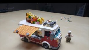 'A Mini Lego Brick Pizza Food Truck Bakes Itself Into Existence'