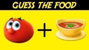 'Can You Guess The Food By Emoji? | Riddles For Kids ! #6'