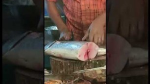 'Tuna Fish Cutting skills - Soonai Nelpattai -95668 59368 - Madurai Street Food'