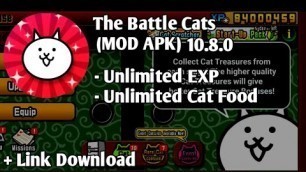 'The Battle Cats (MOD APK) (UNLIMITED EXP,CAT FOOD) 10.8.0 #ModApk'