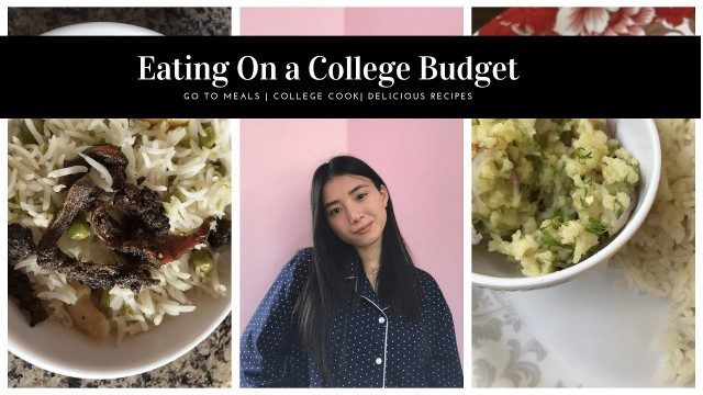 'College Saving Hacks - Eating Deliciously On a Budget | With Gamon'