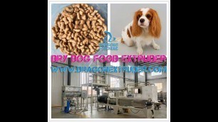 'Dry Dog Food Extruder Cat Food Extruding Machine Fish Feed Pellets Extrusion Equipment Pet Food'