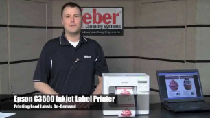 'Epson C3500 Food Label Printer'