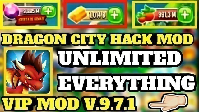 'Dragon City V.9.7.1 Mega Hack Mod 