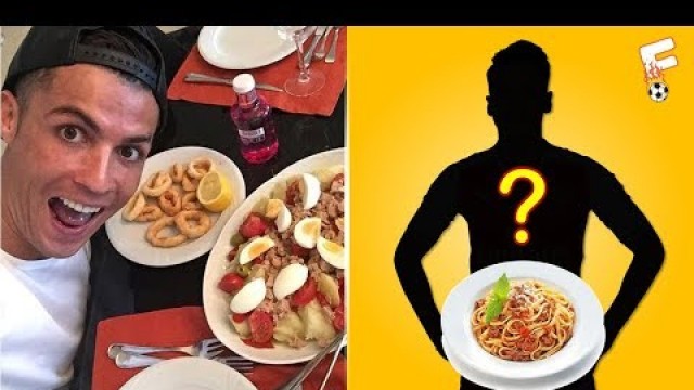 'Top 20 Footballers And Their Favourite Foods ⚽ Can You Guess Them All ? Footchampion'