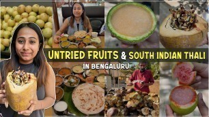 'Most Unique Fruits & Juices, South Indian Non Veg Thali, Last Episode | Bengaluru Food Series Ep-10'