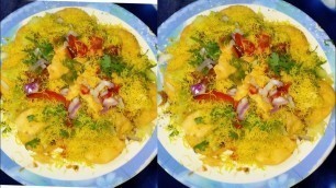 'sev puri recipe 