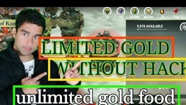 'UNLIMITED GOLD FOOD | DAWN OF TITANS | MUST WATCH FULLY'