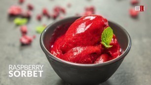 'Easy Raspberry Sorbet | Food Channel L Recipes'