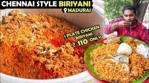 'CHENNAI STYLE BASMATI BIRIYANI IN MADURAI - BIRIYANI BOYS - STREET FOOD CHEAP AND BEST'