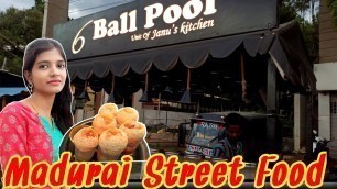 'Madurai Street Food | 6 Ball poll shop | in tamil | Pani puri shop in Thepakulam'