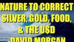 'Nature to Correct Silver, Gold, Food, and the USD | David Morgan (Nov 11, 2019)'