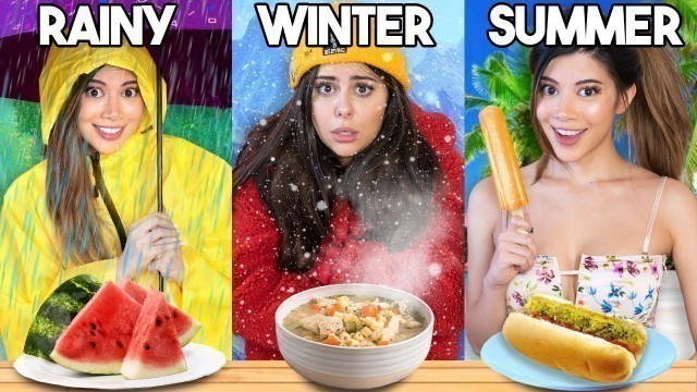 'Guess the Season FOOD CHALLENGE (very hard) @AzzyLand'